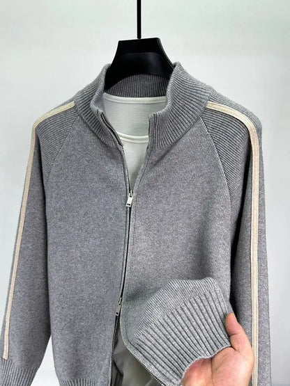 Alden Crown Knitted Designer Jacket