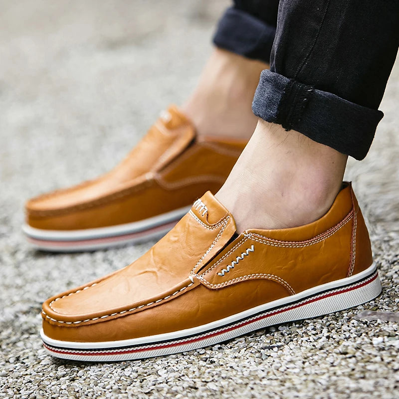 Brenton Genuine Leather Loafers
