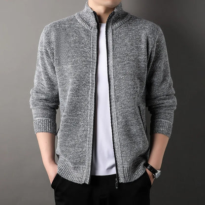 Calvin Mens Knit Jacket