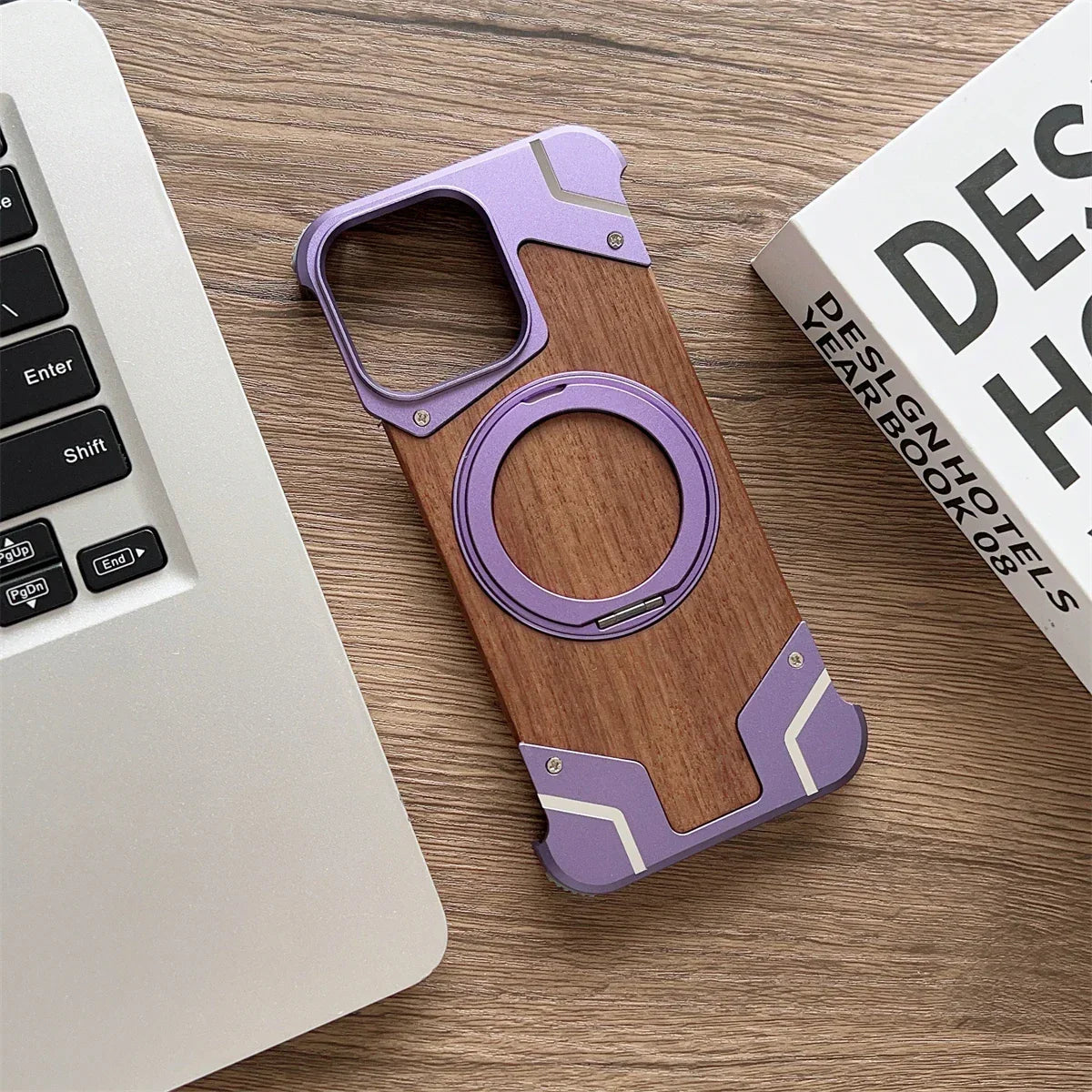 Aereo Wooden & Metal iPhone Case