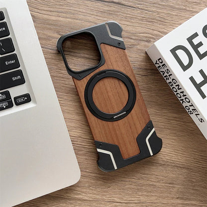 Aereo Wooden & Metal iPhone Case