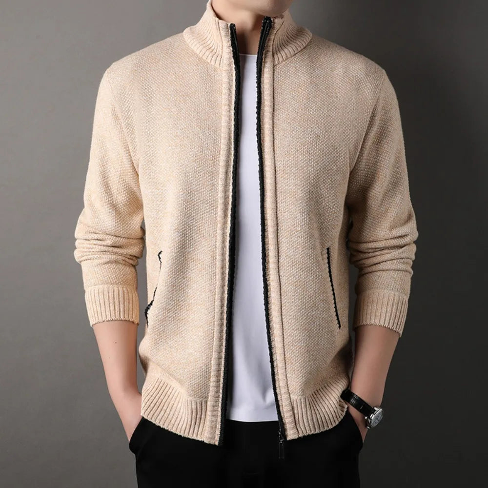 Calvin Mens Knit Jacket