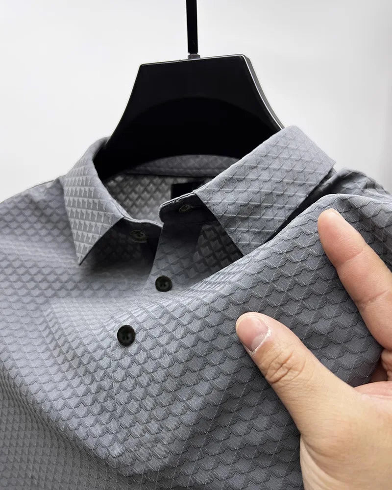 Classic Textured Polo Tshirt