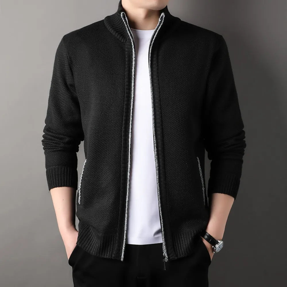 Calvin Mens Knit Jacket