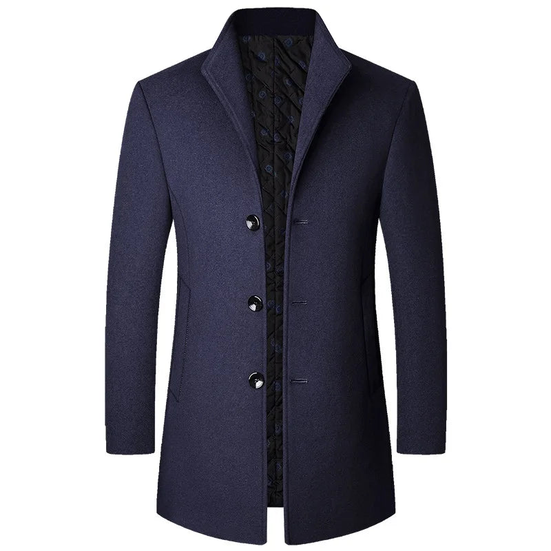 MONSO MEN WOOL OVERCOAT
