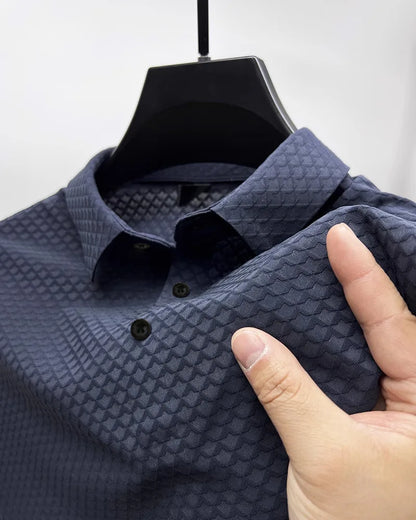 Classic Textured Polo Tshirt