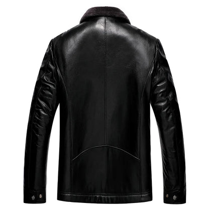 Naples Faux Leather Jacket