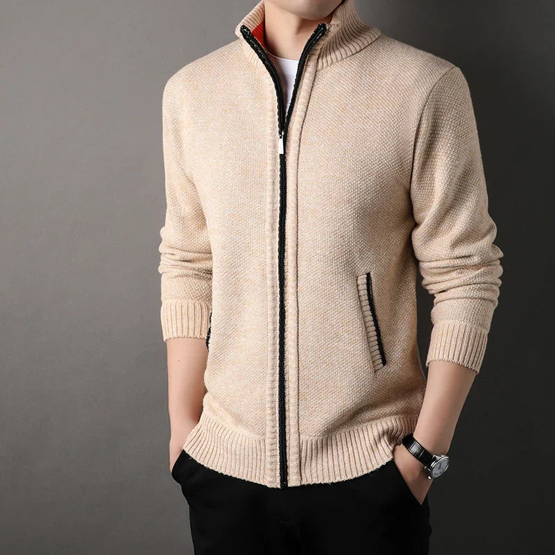 Calvin Mens Knit Jacket