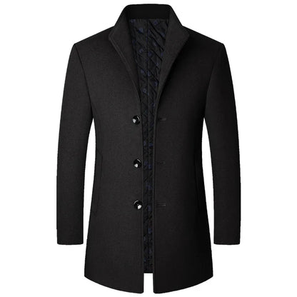 MONSO MEN WOOL OVERCOAT