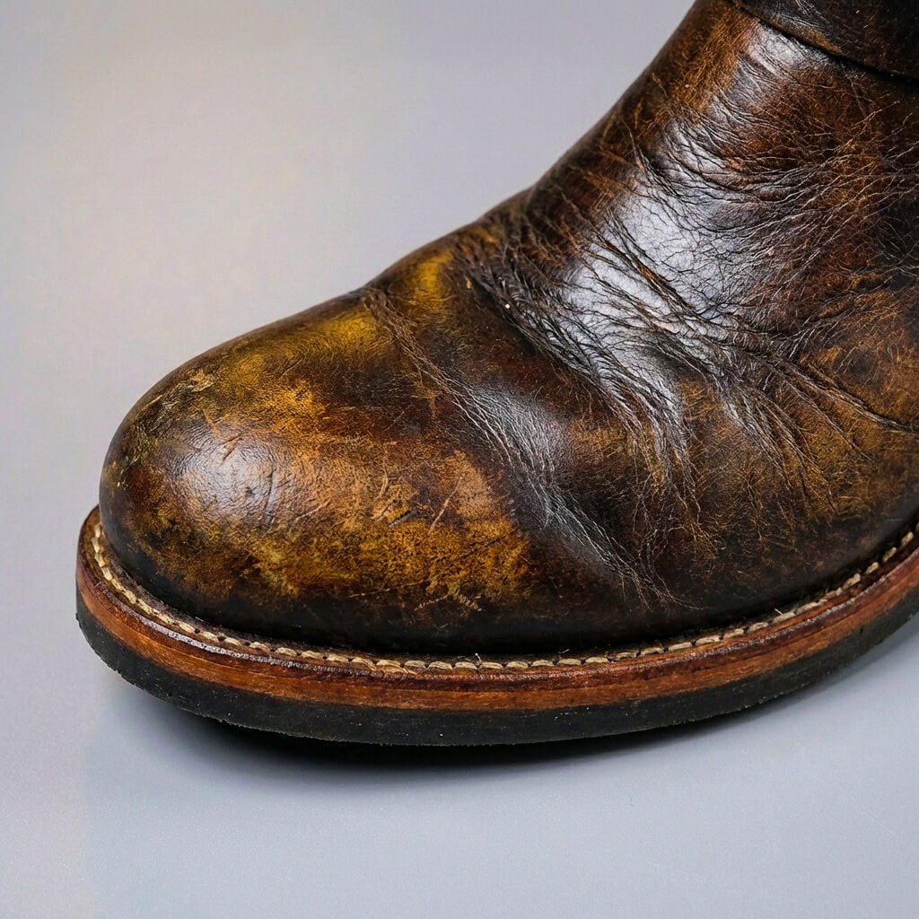 David | Rugged Charm And Premium Vintage Leather Boots