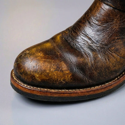 David | Rugged Charm And Premium Vintage Leather Boots