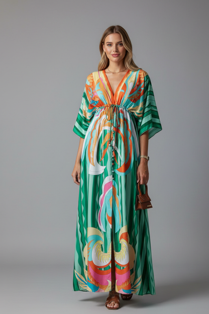 Serena | Bohemian Resort Maxi Dress For Women