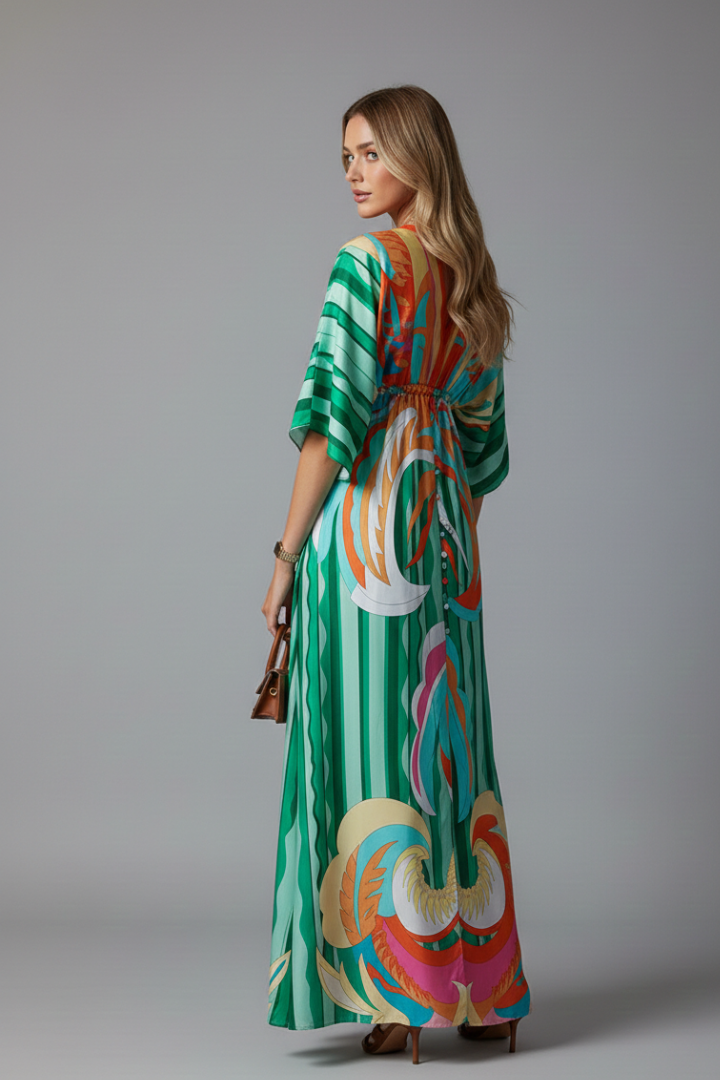 Serena | Bohemian Resort Maxi Dress For Women