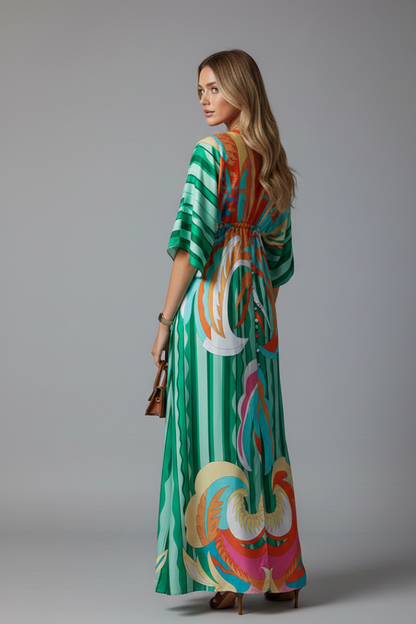 Serena | Bohemian Resort Maxi Dress For Women