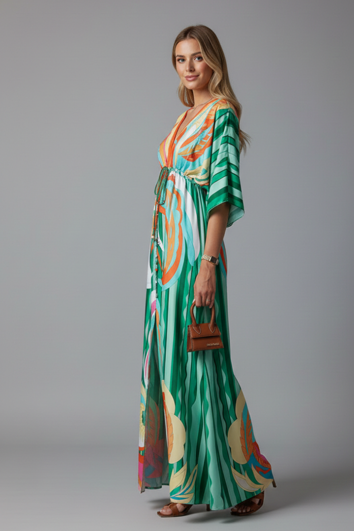 Serena | Bohemian Resort Maxi Dress For Women