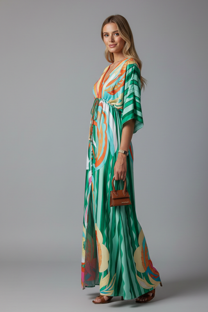 Serena | Bohemian Resort Maxi Dress For Women