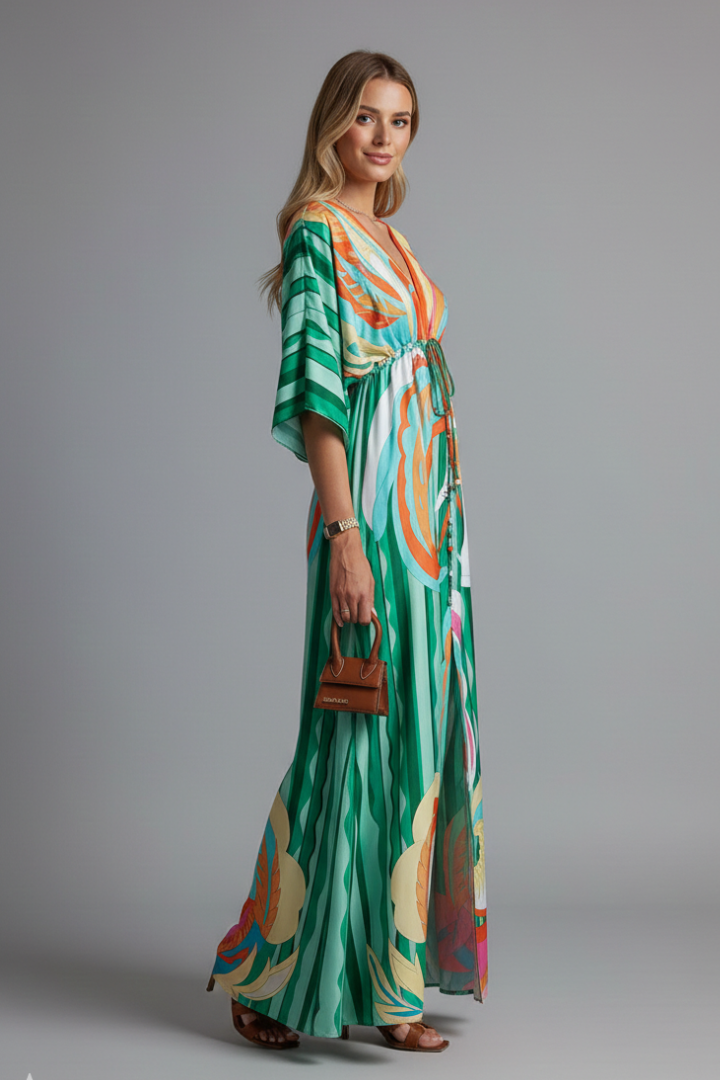 Serena | Bohemian Resort Maxi Dress For Women