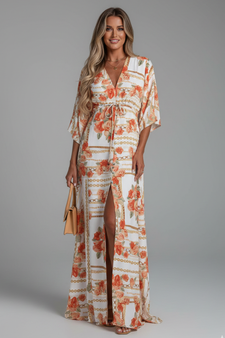 Serena | Bohemian Resort Maxi Dress For Women