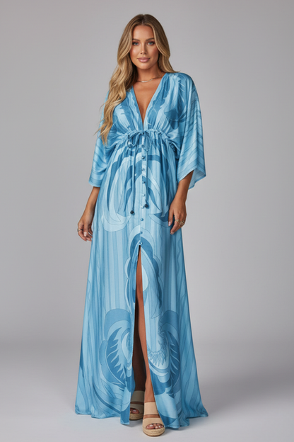 Serena | Bohemian Resort Maxi Dress For Women