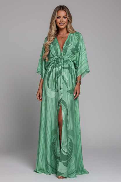 Serena | Bohemian Resort Maxi Dress For Women