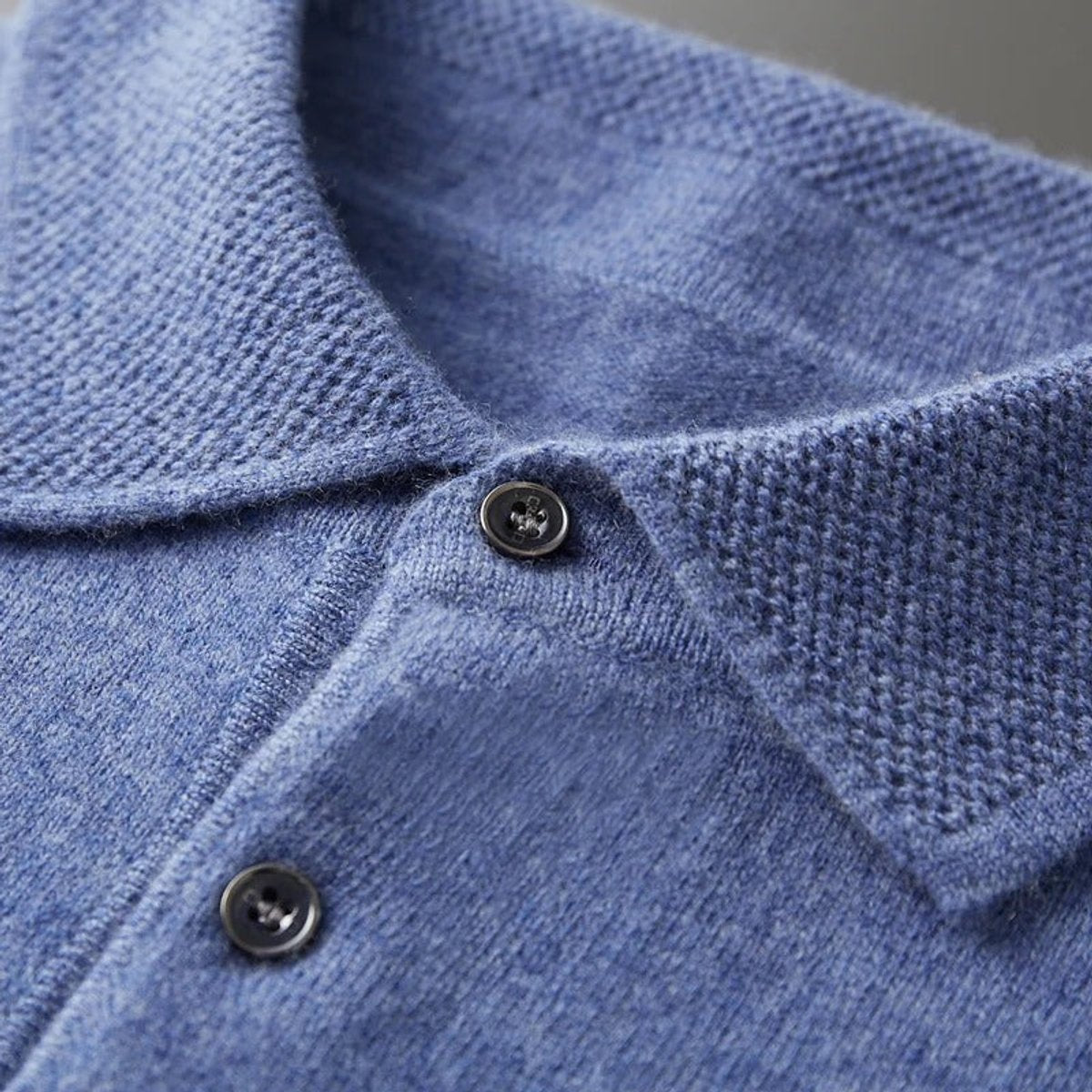 Daniel | Premium Cashmere Polo Knit Sweater