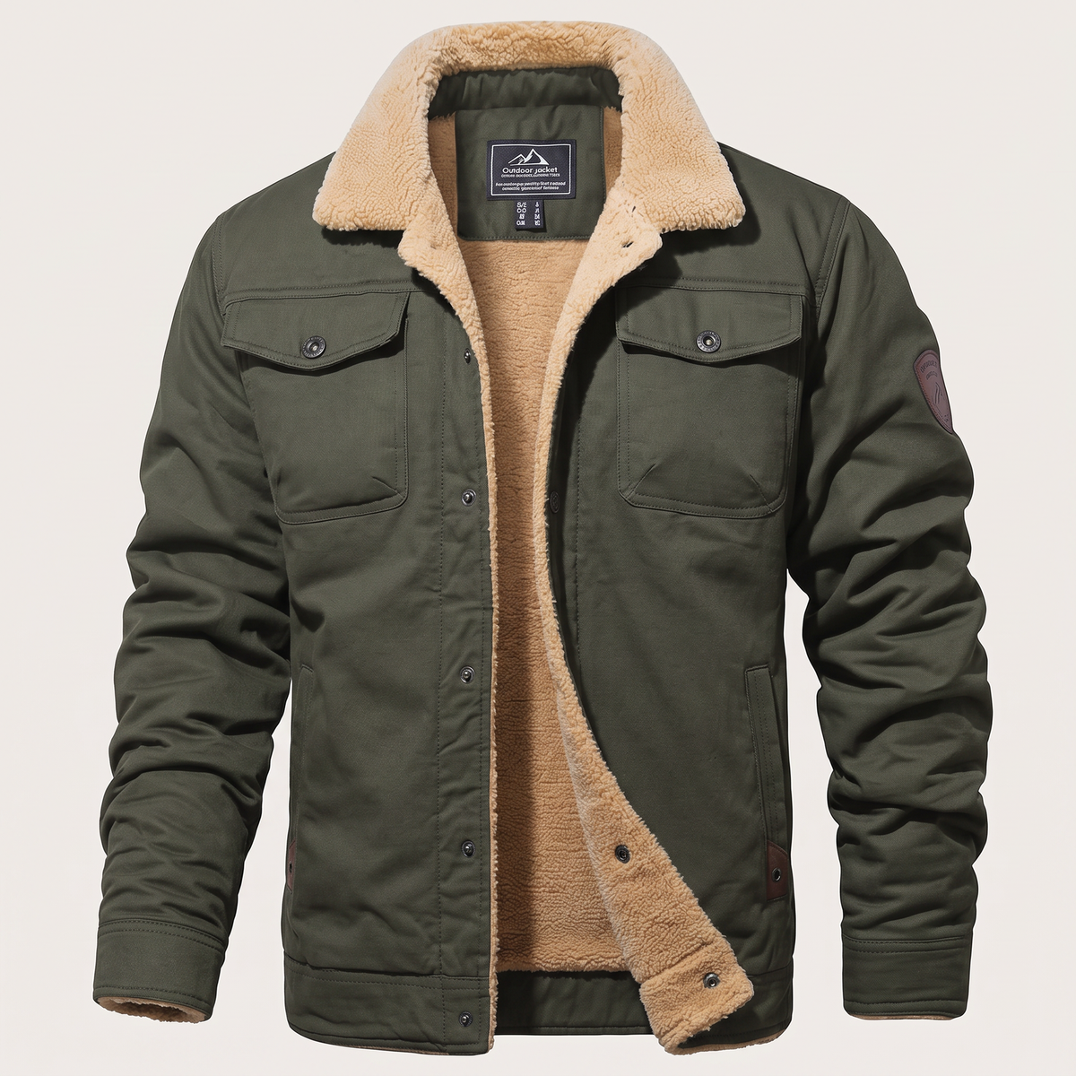 George | Soft Fleece Outdoor Bomber Jacket