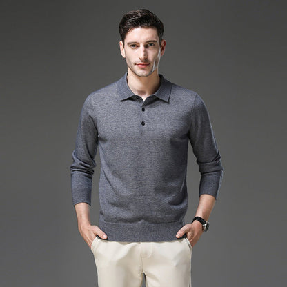 Daniel | Premium Cashmere Polo Knit Sweater