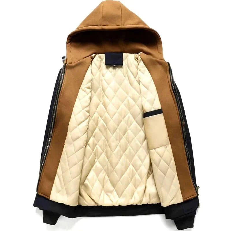 Benjamin | Thermal Hooded Bomber Jacket