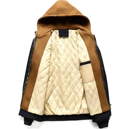 Benjamin | Thermal Hooded Bomber Jacket