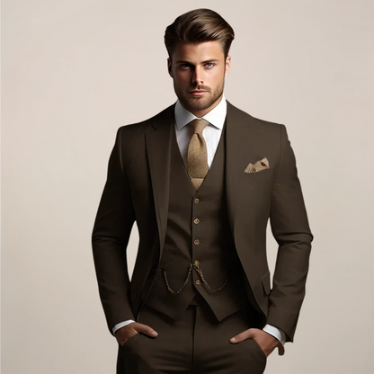 Anthony | Modern Three-Piece Wedding Suit