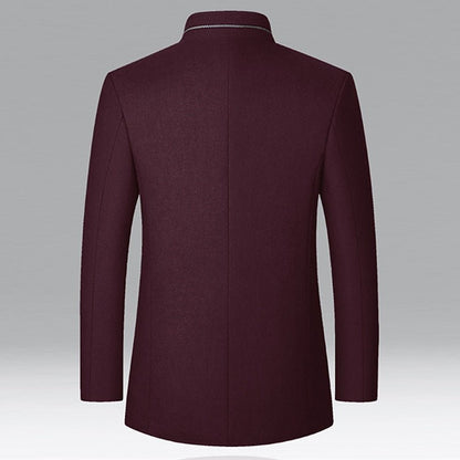 Richard | Elegant Stand-Collar Trench Coat