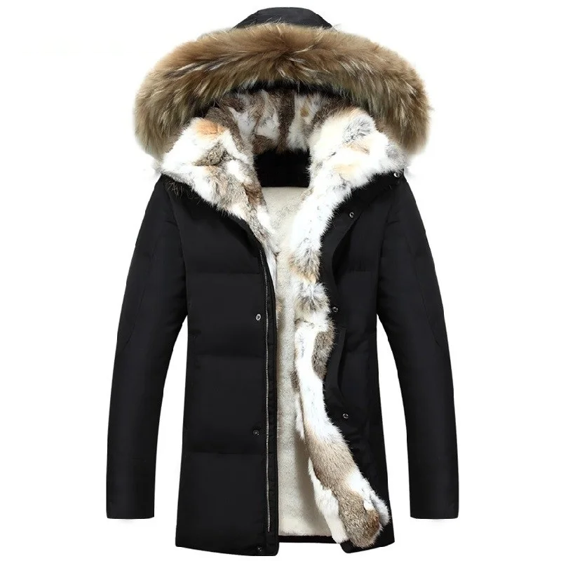Alaskan Wolf Duck Down Jacket
