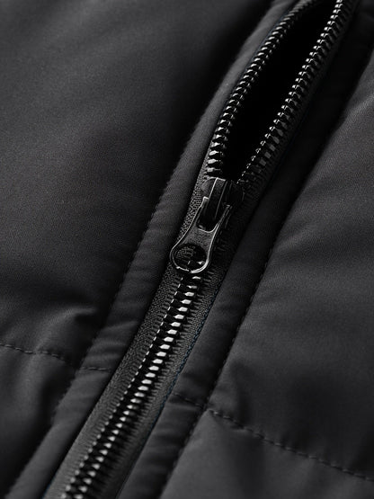Lukas | Winter Hooded Puffer Jacket with Soft Padding