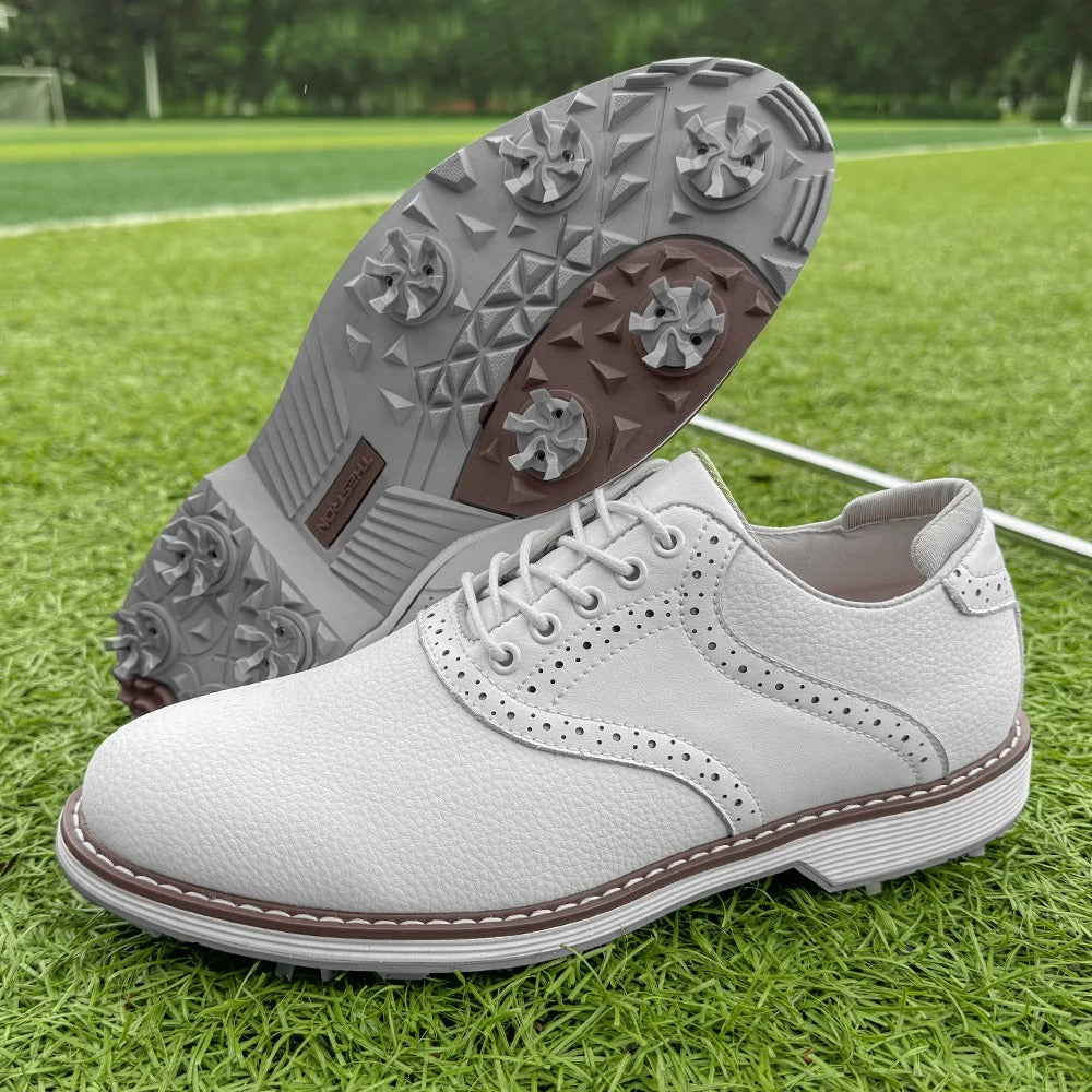Nickolas Leather Golf Shoes