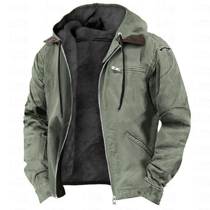 Alexander | Men's Fleece Lined Hoodie Jacket