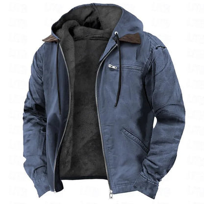 Alexander | Men's Fleece Lined Hoodie Jacket