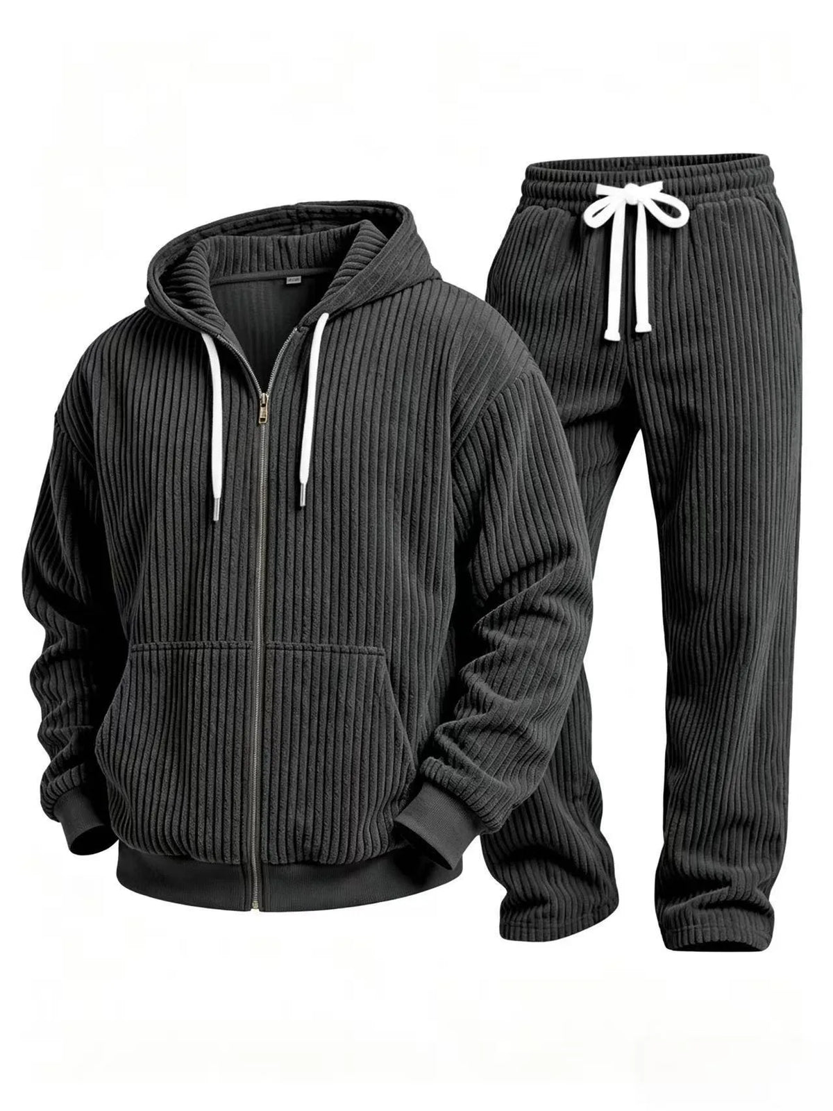 Clifton | Men's Corduroy Hoodie Tracksuit Set
