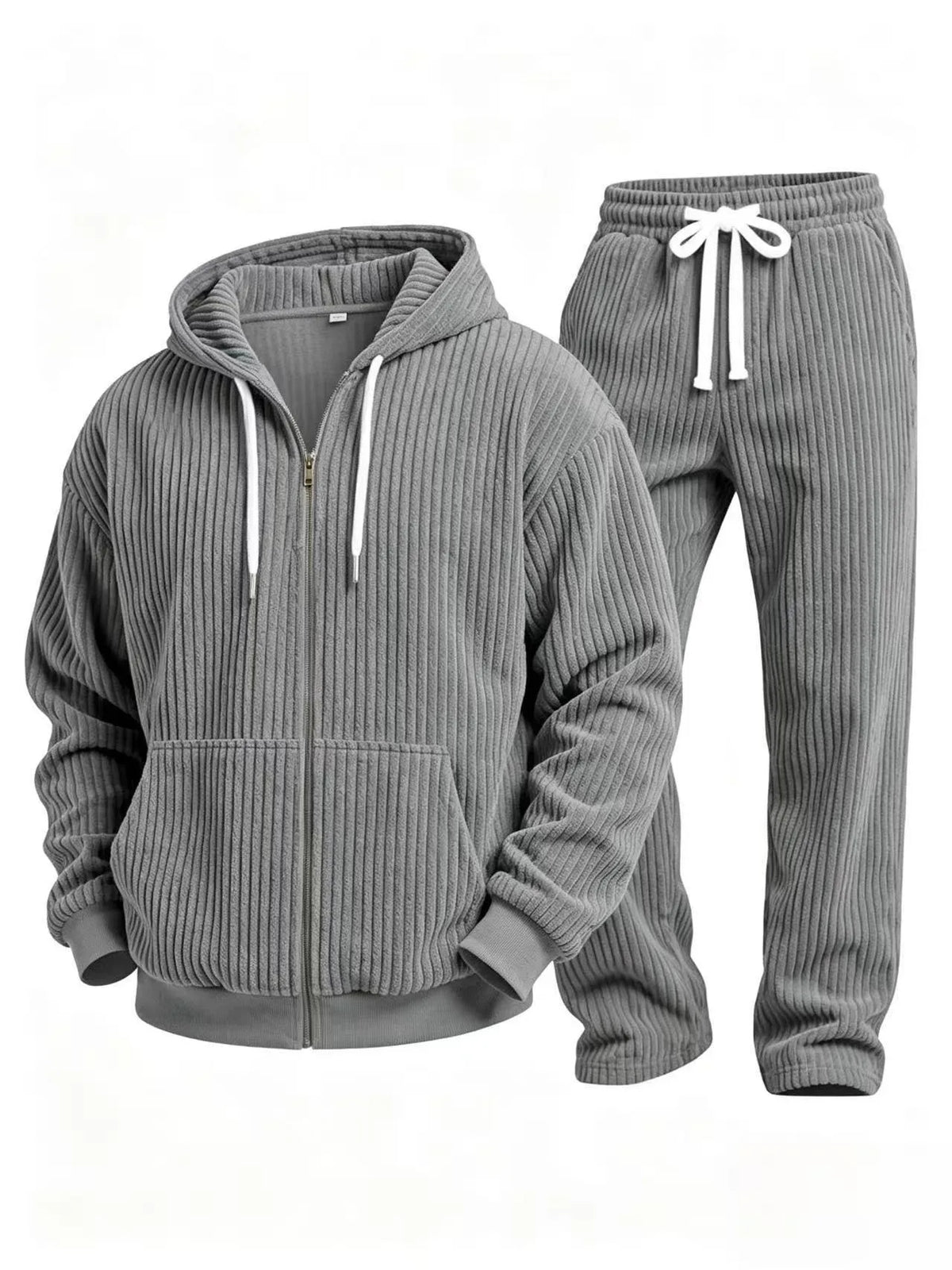 Clifton | Men's Corduroy Hoodie Tracksuit Set