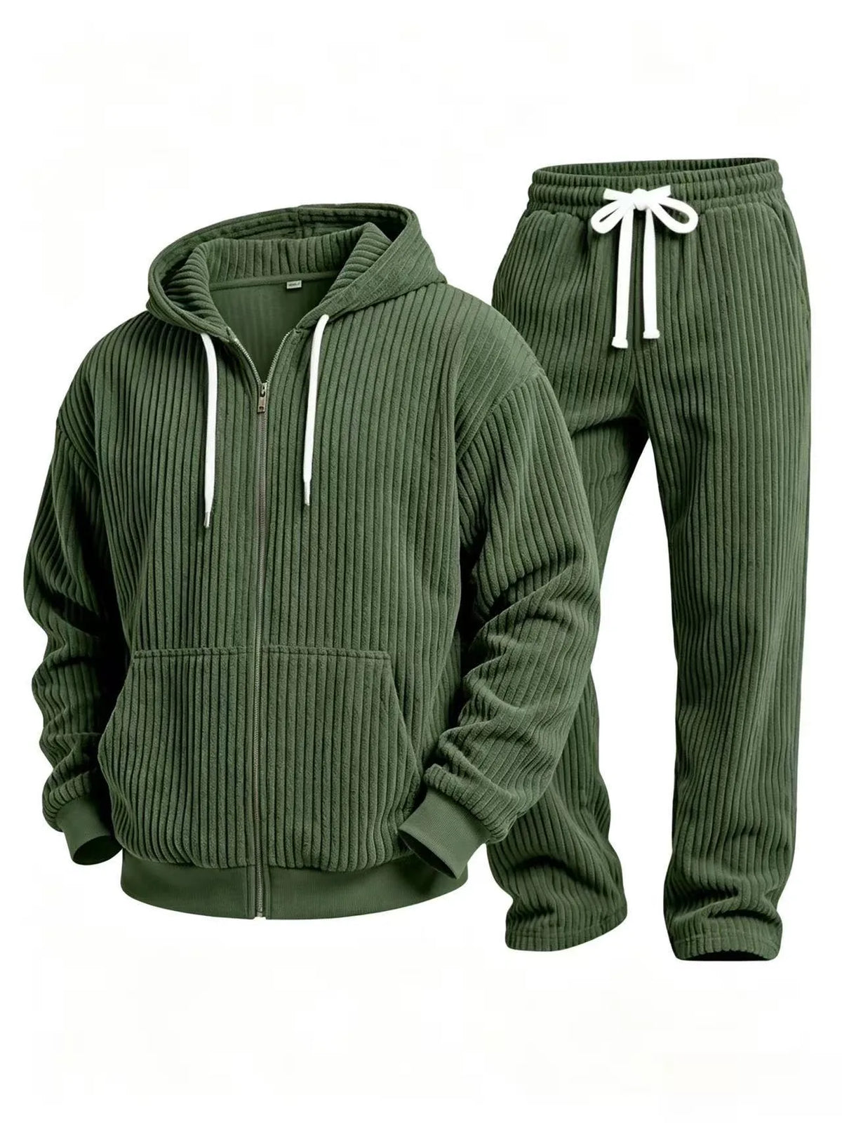 Clifton | Men's Corduroy Hoodie Tracksuit Set