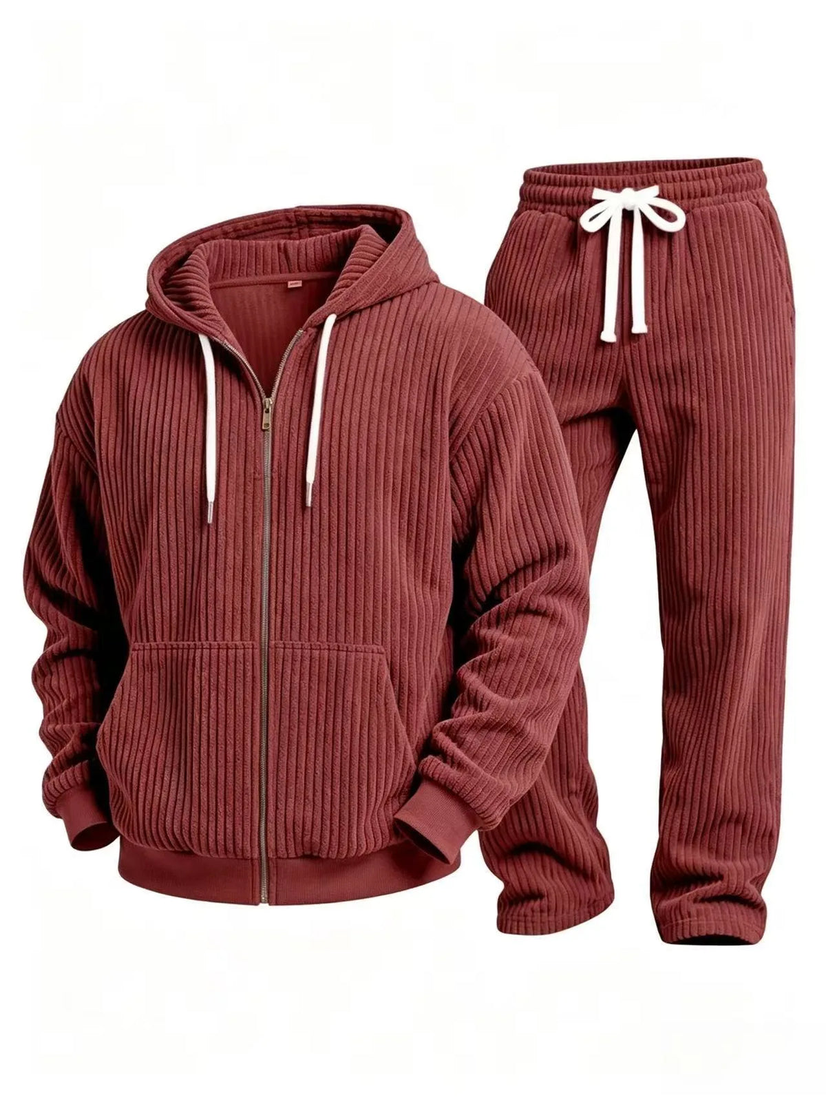 Clifton | Men's Corduroy Hoodie Tracksuit Set