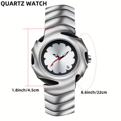 Obsidian Arc Calendar Watch