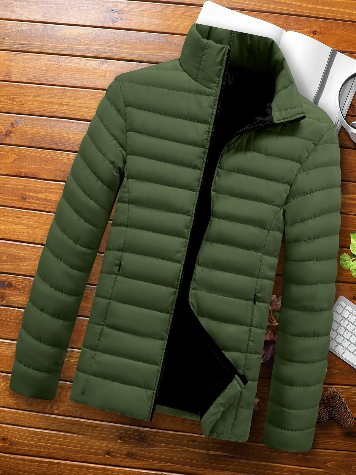 Jackson | Lightweight Quilted Puffer Jacket with Zipped Pockets