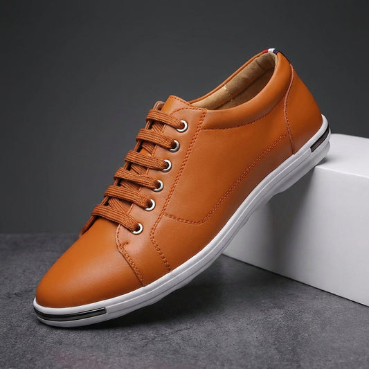 Calvin Genuine Leather Sneakers