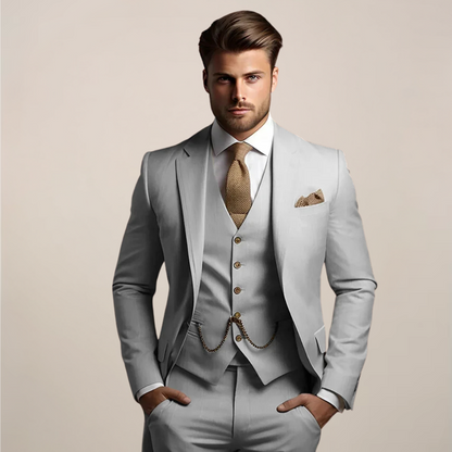 Anthony | Modern Three-Piece Wedding Suit