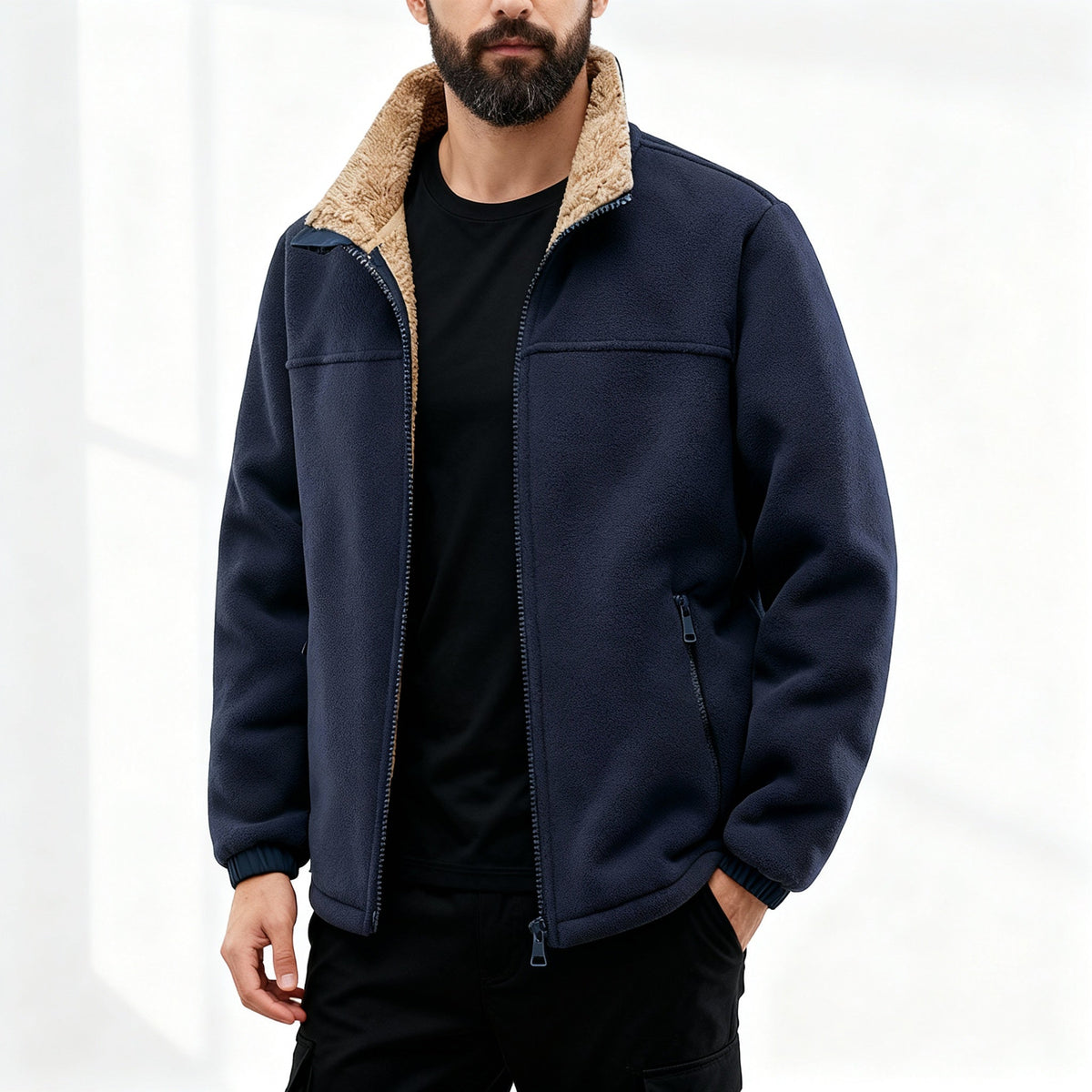 Richard Mens Fleece Jacket