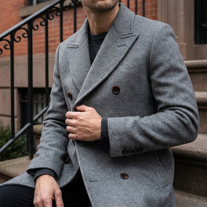 Rothwell Wool Trench Overcoat