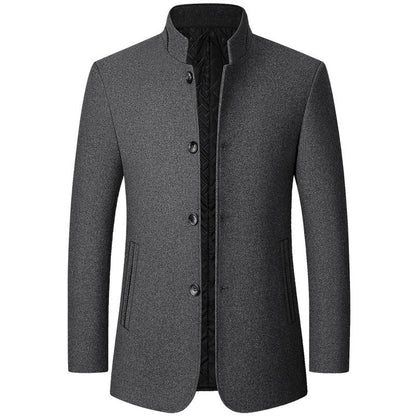 STERLING MENS WOOL OVERCOAT