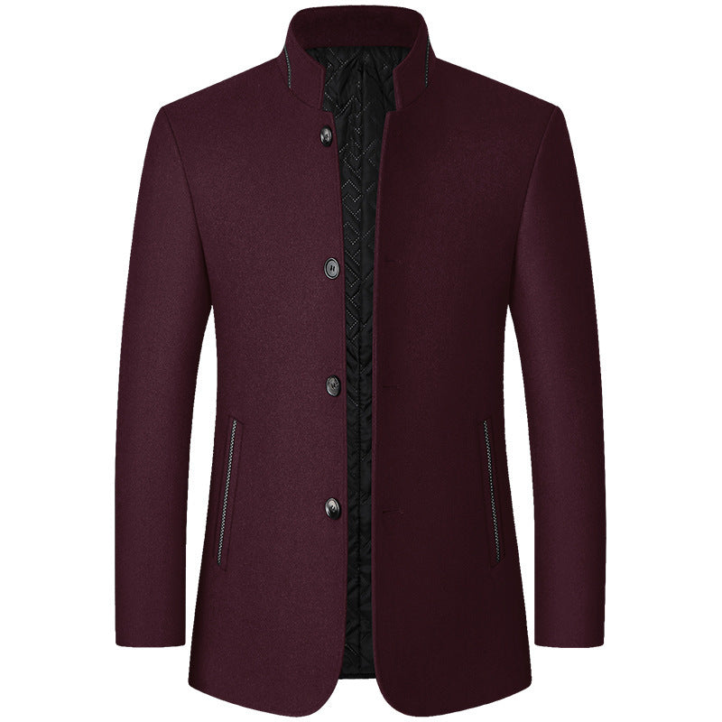 STERLING MENS WOOL OVERCOAT