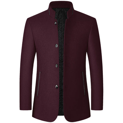 STERLING MENS WOOL OVERCOAT