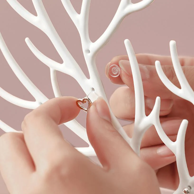 Jewelry Tree Stand — Decorative Display Organizer